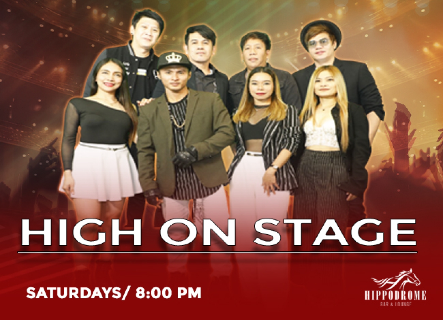 HIGH ON STAGE